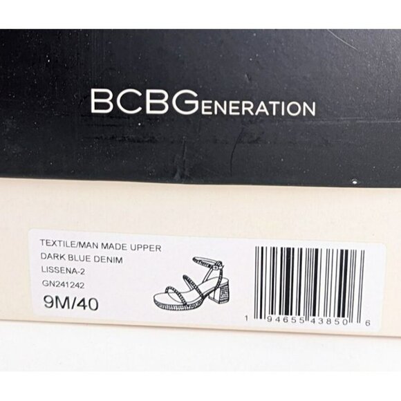 BCBGeneration Lissena-2 Women's Rhinestones Platform Sandals Size 9 MSRP $109 - Picture 8 of 8